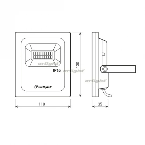 Прожектор уличный Arlight AR-FLG-FLAT 022573