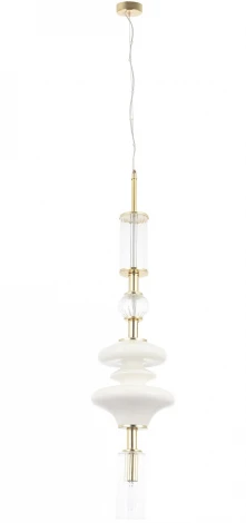 Подвесной светильник Crystal Lux VALENCIA SP1.2 GOLD (220V, на проводе)