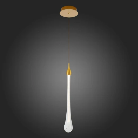 Подвесной светильник ST Luce Faenza SL6103.203.01 (LED, 220V, хрусталь, на проводе)