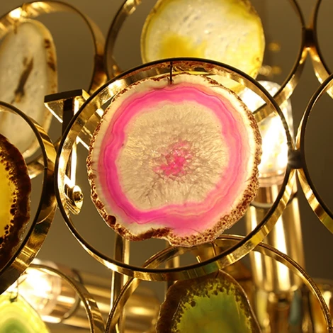 Люстра на штанге Agate 1D80 ImperiumLoft Agate01 (186182-26) (220V)