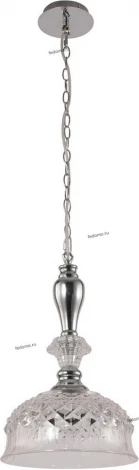 Подвесной светильник Crystal Lux Uva CHROME SP1 (220V, на цепи, круглые)