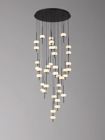 Подвесной светильник каскадный Aployt Celcia APL.863.03.117 (LED, 220V, на проводе, шарики)