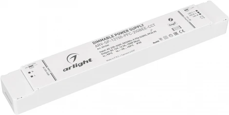 Блок питания ARV-SP-12150-PFC-ZIGBEE-CCT (12V, 12.5A, 150W) (Arlight, IP20 Пластик, 5 лет) 051066
