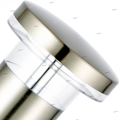 Светильник настенный уличный светодиодный Horoz Mimoza, 1 плафон, никель с прозрачным