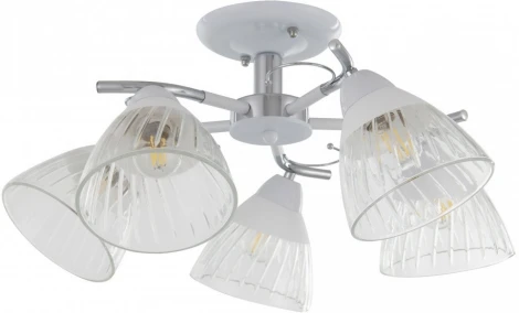 Потолочная люстра на штанге Arte Milano Napoli 320306/5 WT+CR (220V)