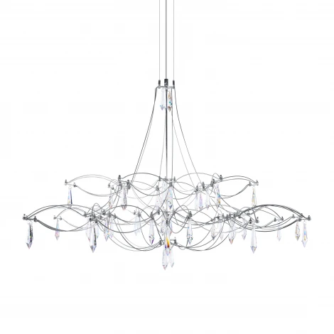 Подвесная люстра светодиодная Loft It Mira 10590/1000 Silver Asfour