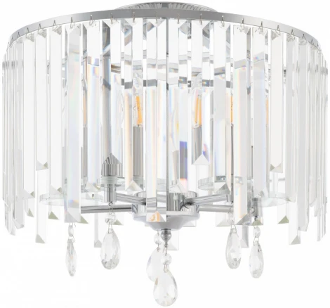 Потолочная люстра хрустальная на штанге Arte Milano Sorrento-2509 372509/5/400 CR (220V)