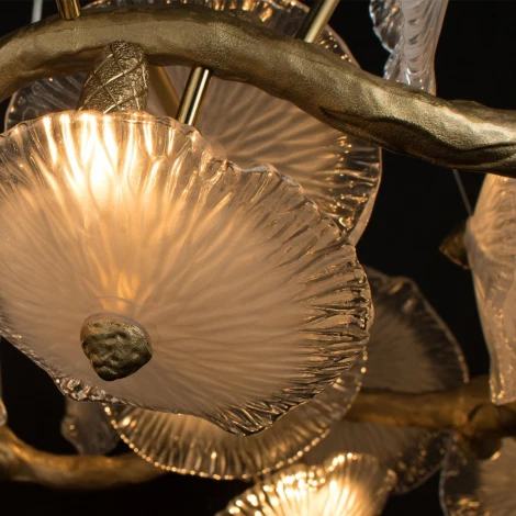 Подвесной светильник Loft It Bloom 10352/850 AB (220V, на тросе, цветы, ветки)