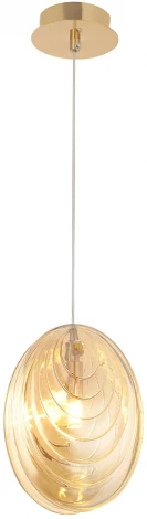 Подвесной светильник Crystal Lux MAR SP1 AMBER (220V, на проводе)