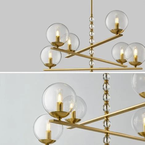 Подвесная люстра Fondo ImperiumLoft Fondo01 (140707-26) (220V, шарики)