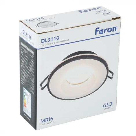 Светильник потолочный встраиваемый Feron DL3116 51939