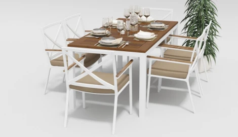 Обеденная группа Gardenini Bella DBLL.020218.C3