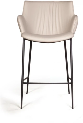 Стул полубарный Top Concept Sofia, экокожа soft-touch, серый