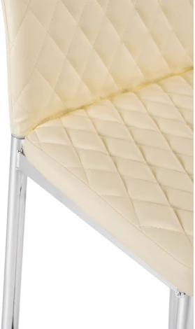 Барный стул Woodville Teon beige / chrome 15514