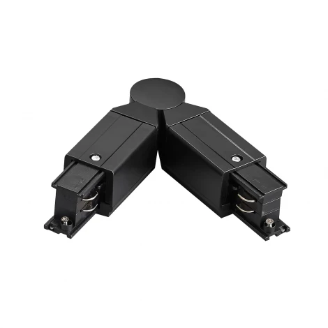 Соединение с меняющимся углом к треку 5040xx-(F)/(R) черный Lightstar Quattro 504157-FRPI