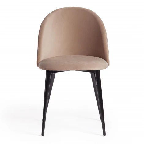 Стул MONRO (mod. 710) бежевый barkhat 5/черный (ткань/металл)