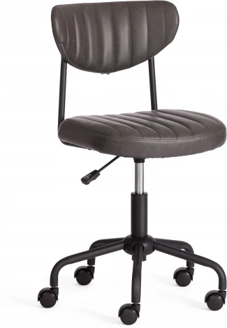 Компьютерное кресло игровое Tetchair SLIM (Исскуственая кожа/Серый)