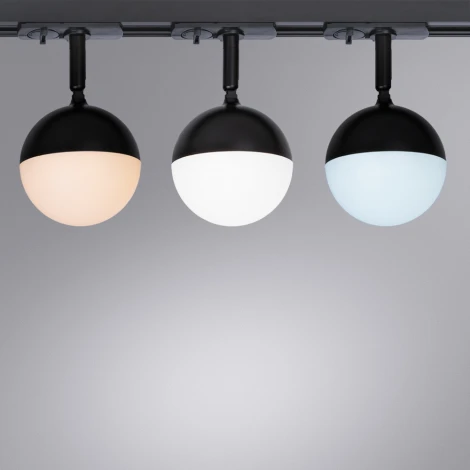 Трековый светильник Arte Lamp Virgo A4565PL-1BK