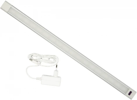 Светильник светодиодный для мебели ULI-F47-8W/4500K/DIM SENSOR IP20 SILVER (220V, сенсорный выключатель)