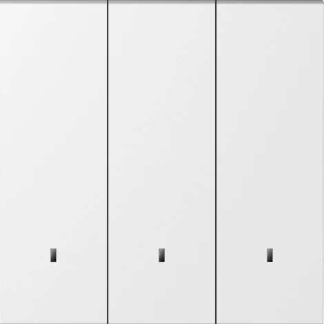 Клавиша 3-я с подсветкой, матовый белый Donel S08 DS28333