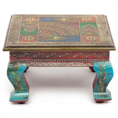 Столик Secret De Maison HAVELY ( mod. BJ-001) этническая роспись (дерево манго)