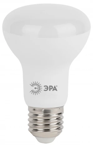 Лампочка светодиодная E27 8W ЭРА LED R63-8W-840-E27