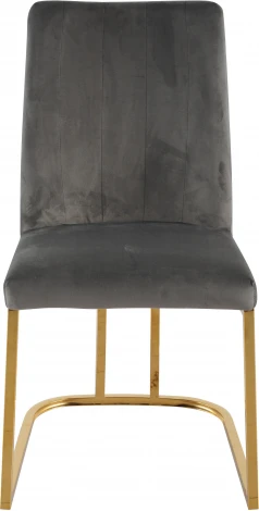 Стул обеденный IST-CASA Пресли DX-2055-1.1, 46х47х88, серый, золото