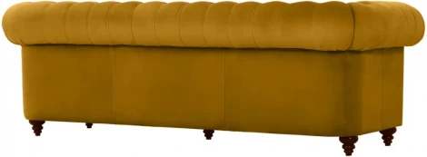 Диван Chester Classic ОГОГО (арт.665425), (Ткань/Желтый)