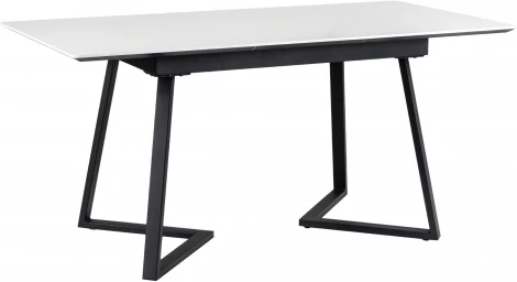 Стол R-Home Роналдо раздвижной 120-160 Светлый мрамор/Бабочка