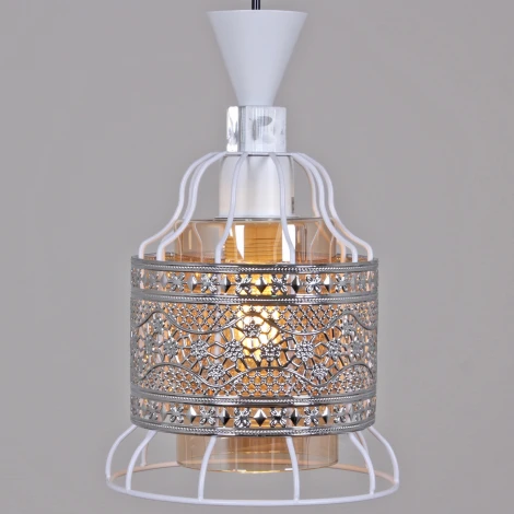 Подвесной светильник Reluce 05363-0.9-01 CH+WH (220V, на проводе)