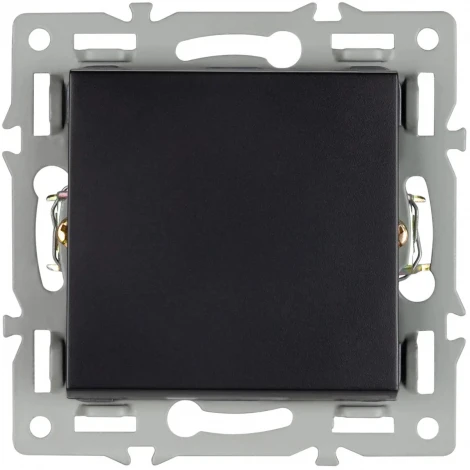 Механизм выключателя одноклавишный перекрёстный SWT-MKX1-PL-BK (250V, 16A) (Arlight) 043719