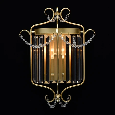 Настенный светильник MW-Light Адель 373024701 (220V, хрусталь)