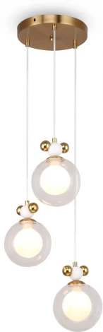 Подвесной светильник Freya Pitch FR5364PL-03BS (220V, на проводе, шарики)