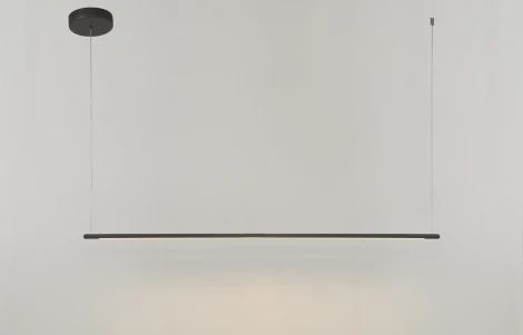 Подвесной линейный светильник светодиодный Crystal Lux CLT 035C L1200 BL (220V, на тросе)