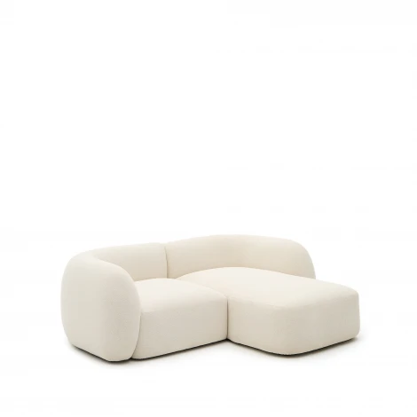 Модульный 2-местный диван Martina цвета экрю с правым шезлонгом 230 см La Forma (ex Julia Grup) арт.210035