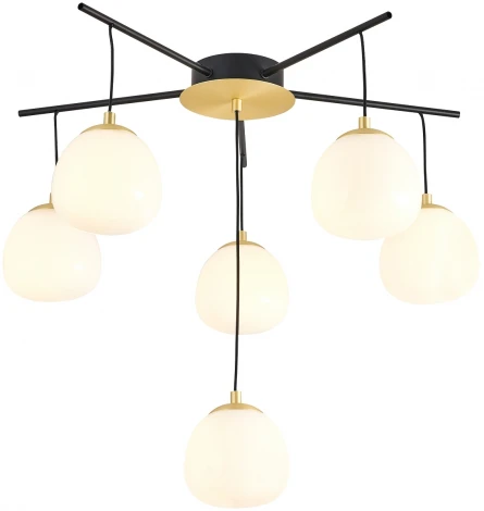 Подвесная люстра Favourite Paramount 3047-6P (220V, на проводе, шарики)