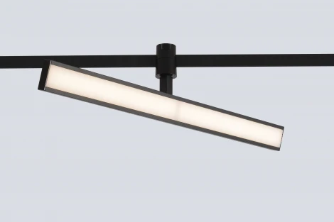 Трековый светильник светодиодный для гибкой магнитной системы Crystal Lux Trace 48V CLT 0.37 001 18W BL SMART