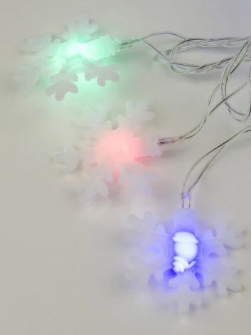 Гирлянда Uniel ULD-S0500-050/DTA MULTI IP20 SNOWFLAKES-3