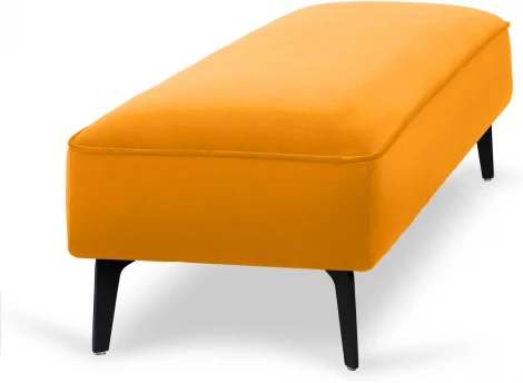 Банкетка Amsterdam ОГОГО (арт.787130), (Ткань,Велюр/Желтый)