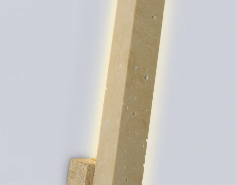 Настенный светодиодный светильник из травертина Ambrella Ceramo Modern LH53625
