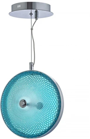 Подвесной светильник Lucia Tucci COIN 2890.R170.1 D250 BL (LED, 220V, на тросе, круглые)