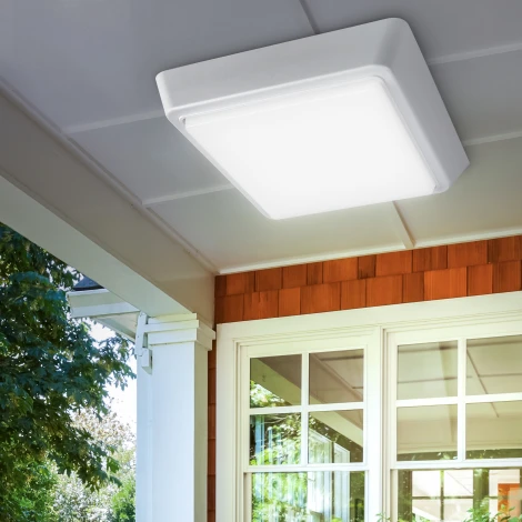 Настенно-потолочный светильник светодиодный с акустическим датчиком ЭРА SPB-302-2-4K-10 (220V, IP40)