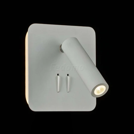 Настенный светильник (бра) Ios 176 3000К 9Вт IP 20 LED Maytoni Technical C175-WL-01-6W-W (220V, выключатель)