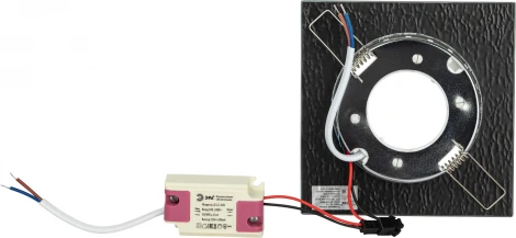 Встраиваемый точечный светильник ЭРА DK LD50 WH/BK (220V)