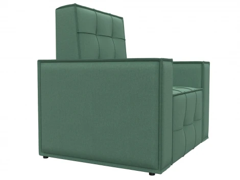 Кресло Лига-067 (ДВП,Дерево/Пластик/Рогожка/Зеленый) Лига Диванов 132289