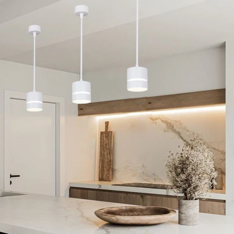 Подвесной светильник Reluce 53017-0.9-001MN GX53 WT (220V, на проводе)