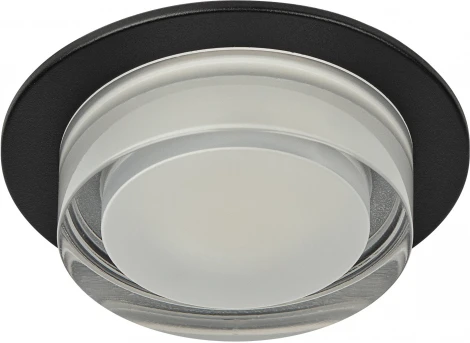 Встраиваемый точечный светильник ЭРА DK107 BK (12V, круглые)