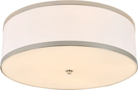 Потолочный светильник круглый Newport 3550 3555/PL nickel (220V, круглые)