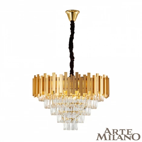 Подвесная люстра Arte Milano 41A.D600.H400.E14.6 G (220V, на цепи)