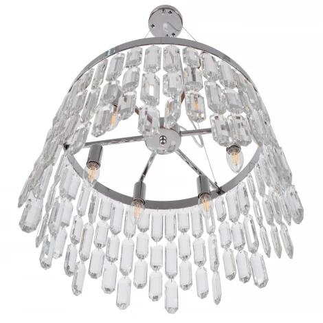 Подвесная люстра MyFar David MR1971-6P (220V, хрусталь)